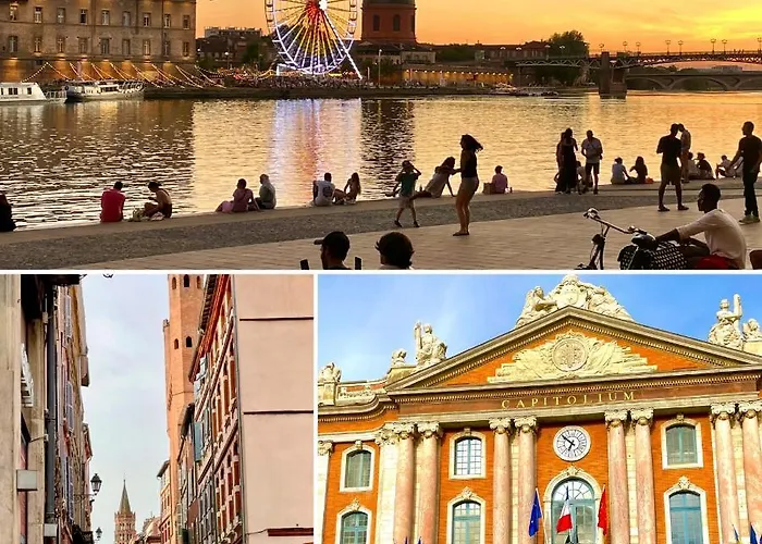 Apartman Climatise Sous Les Toits A 100m De La Place Du Capitole Toulouse