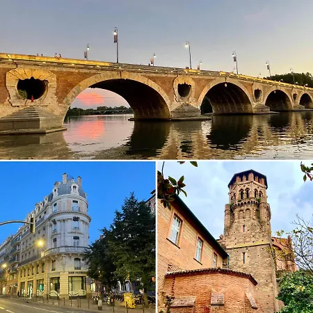 Climatise Sous Les Toits A 100m De La Place Du Capitole Apartament Tuluza